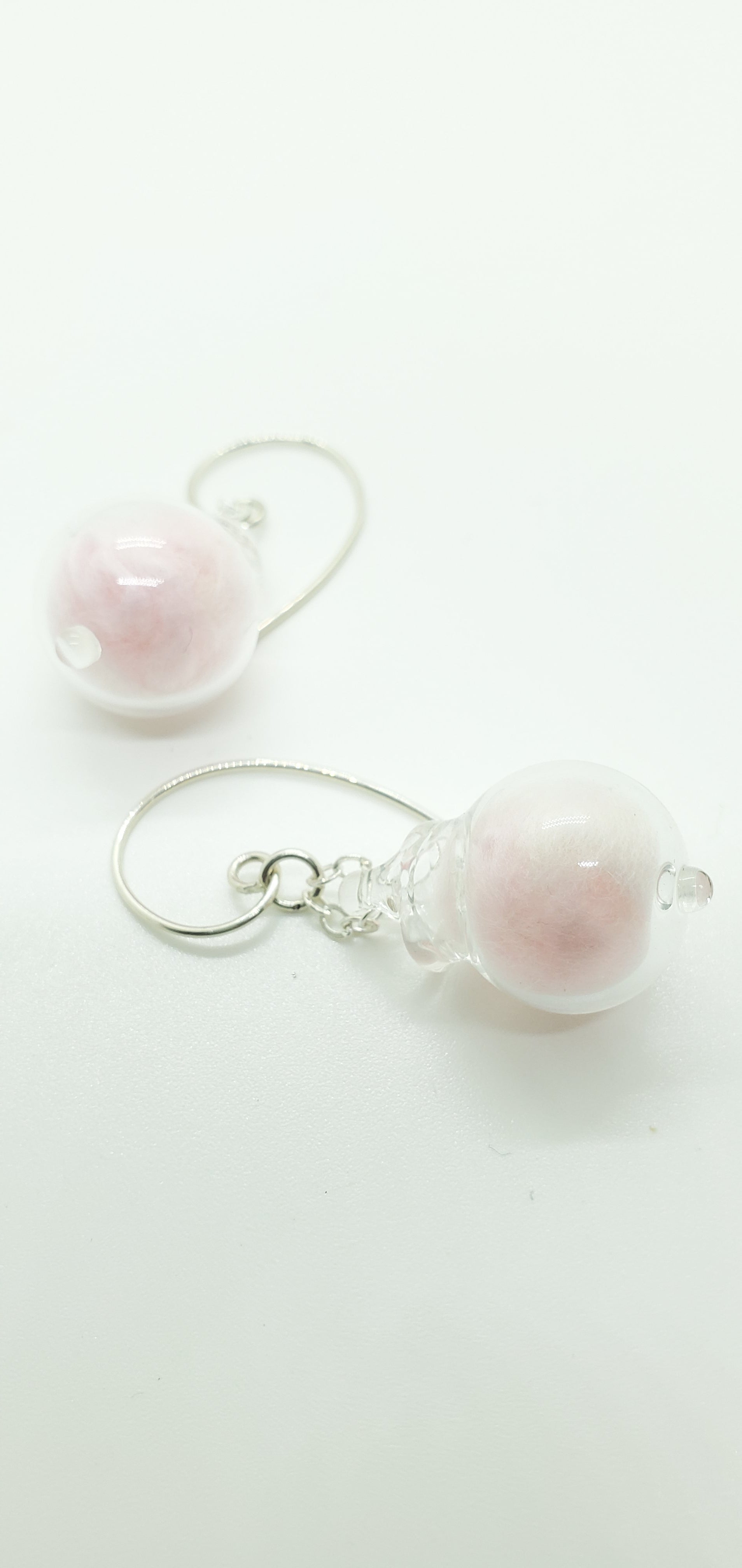 Cotton candy earrings