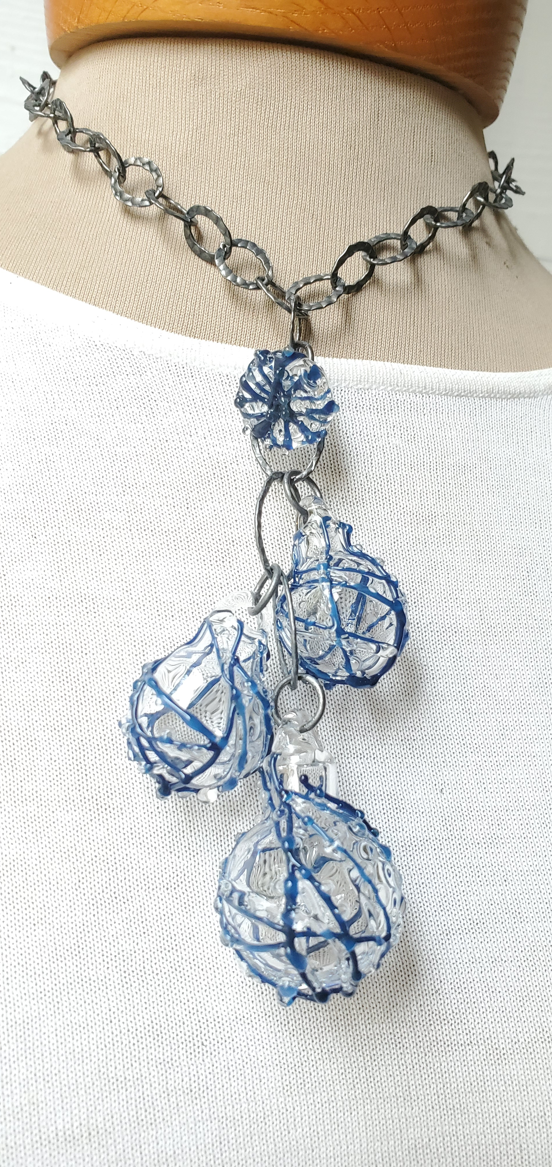 Coloured 2025 glass necklace